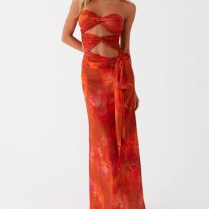 Peppermayo Exclusive - New Roame Maxi Skirt - Amber Size US 8